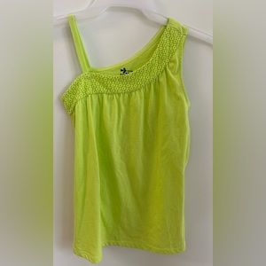 Old Navy Girls Lime Green Tank top, New without tags